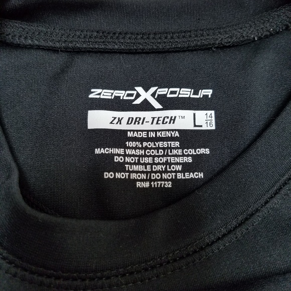 Zero xpouser dry fit shirt size - L - Picture 2 of 3